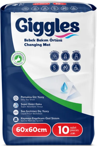 Giggles Bebek Bakım Örtüsü